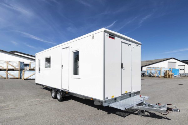 Accommodation Trailer 730 Model B – Seperate Beds (7.3 x 2.48 x 2.9 m)