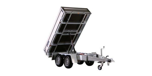 1 way hydraulic tipper trailer