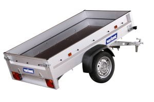 Small Box Trailer 205 S1 With Tilt - 750kg - 2.05m x 1.22m