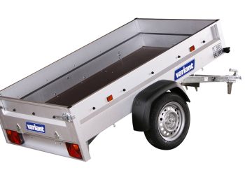 Small Box Trailer 205 S1 With Tilt - 750kg - 2.05m x 1.22m — A2B Trailers