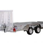 Lightweight car transport trailer for sale in Perth, ideal for easy vehicle towing and transportation.