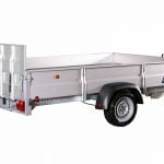 Vehicle trailers for sale, including models with a tipper for easy unloading and versatile hauling.