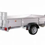 Vehicle trailers for sale, including models with a tipper for easy unloading and versatile hauling.