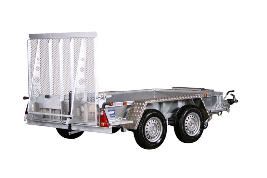 2 Machine Trailers Plant Trailer 2015 M2 - 2,000Kg - 2.60 x 1.50m - A2B Trailers Central Coast