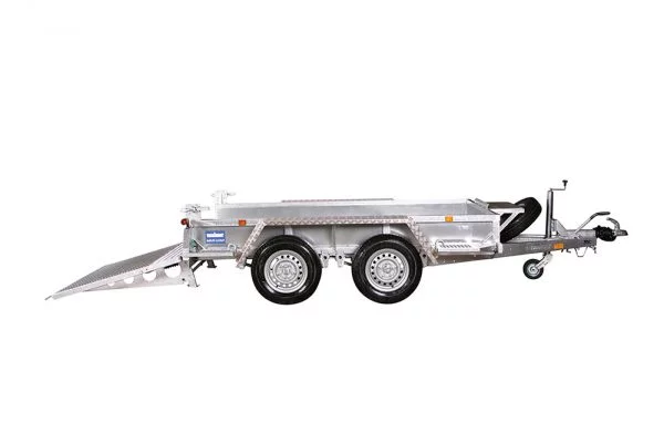 Beaver tail or tilt car trailer for sale in Sydney, ideal for easy car loading and secure transport.