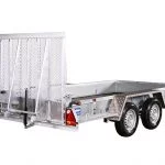 Tilt car trailer and flat top trailer for sale, perfect for easy loading and heavy-duty transport.