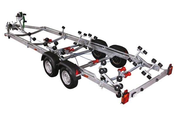 Flat-top car trailer for sale on Central Coast, perfect for transporting vehicles safely.