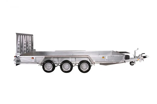 Buy a durable tandem flatbed trailer for sale. Perfect for transporting heavy machinery and loads.