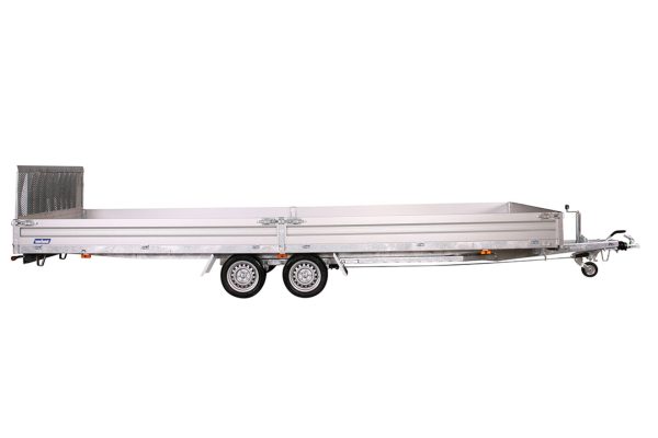 Largest, safest tipper auto transport loads in Australia, Variant tipping auto transport with load ramp