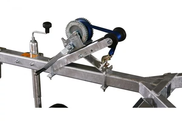 Jet ski on trailer with boat winch in NSW – easy loading and secure transport for your jet ski.