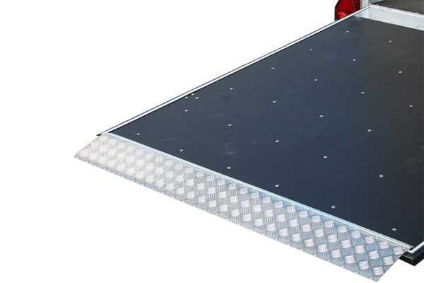 Riser Rail To Ramp For Enclosed Trailers
