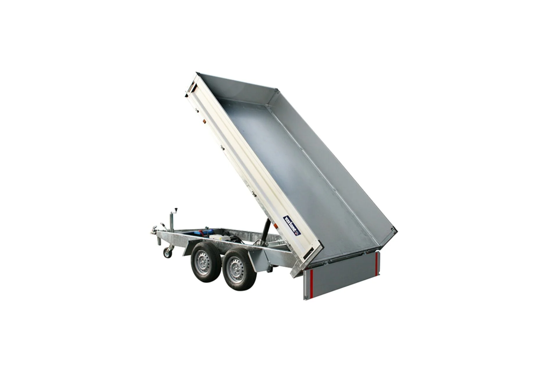 Tandem side tipper trailer for sale, ideal for heavy-duty hauling with efficient unloading features.