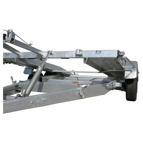 U-Haul car trailer for sale in Australia NSW, featuring a tilt mechanism for easy vehicle loading and unloading.
