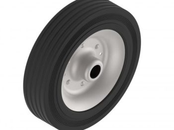 KNOTT 405641.001 Solid Rubber Wheel — A2B Trailers