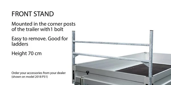 Ladder rack -front