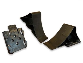Wheel Chock Pair - With Holders — A2B Trailers