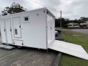 Scanvogn - 420 4+1 Accessible Toilet Trailer — A2B Trailers