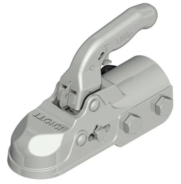 Trailer tow ball coupler displayed for sale in Sydney, designed for secure and efficient towing.