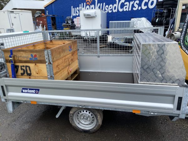 Caged trailer for sale in Sydney, ideal for transport.