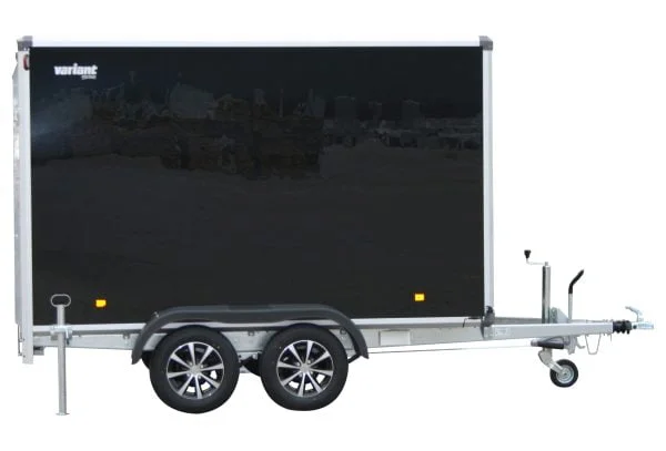 enclosed motorbike trailer that is tandem trailer in Sydney