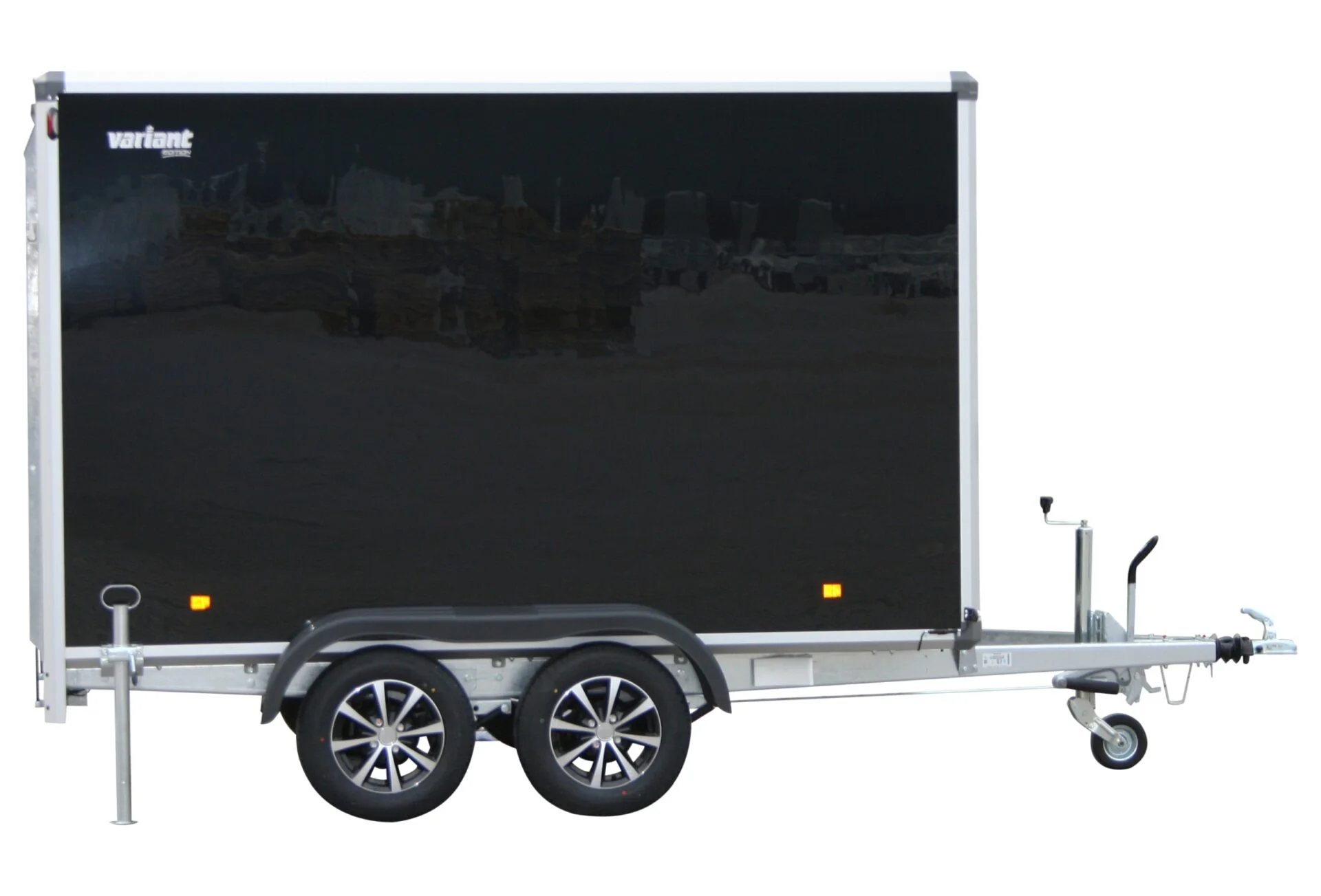 enclosed motorbike trailer that is tandem trailer in Sydney