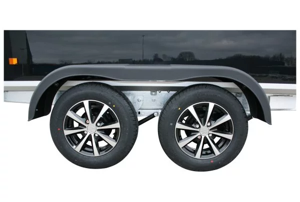 Tandem trailer enclosed trailer with dual axle in Brisbane