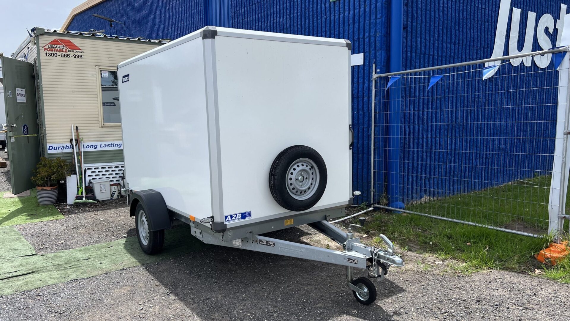 SOLD – Used Ifor Williams BV64e Enclosed Cargo Trailer