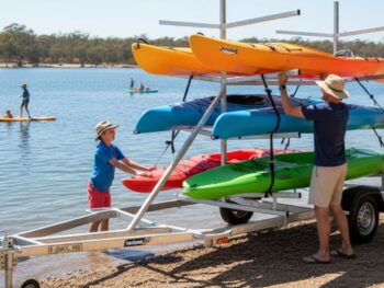 Kayak Canoe Trailer 1007 - 1,000Kg - 6.60 x 1.95m — A2B Trailers