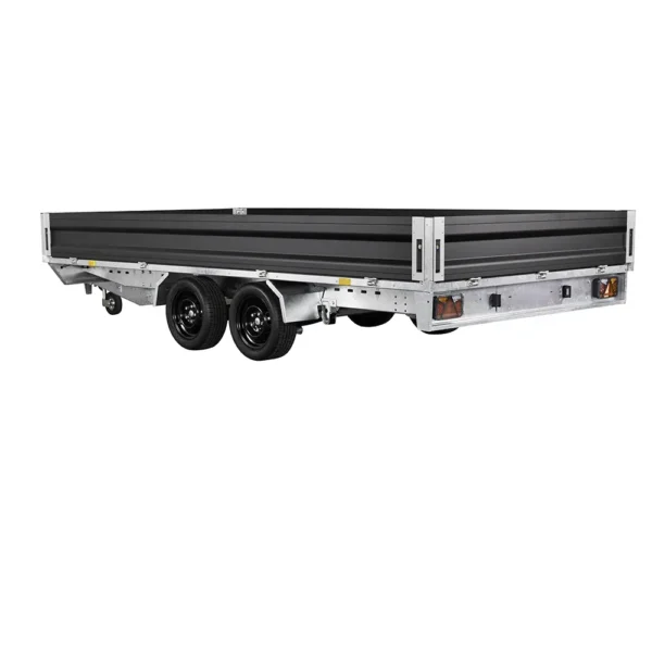 X-Line Flatbed Trailer 3521 X4 4.15×2.05m Black Edition