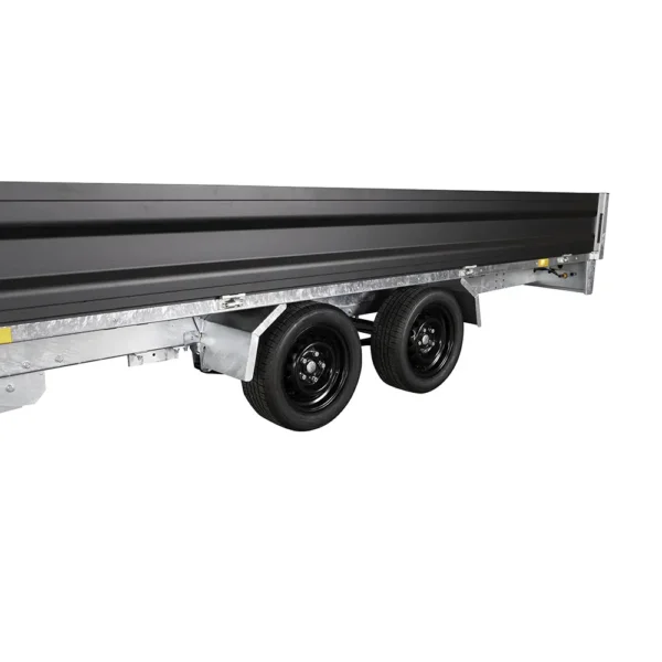 X-Line Flatbed Trailer 3521 X4 4.15×2.05m Black Edition