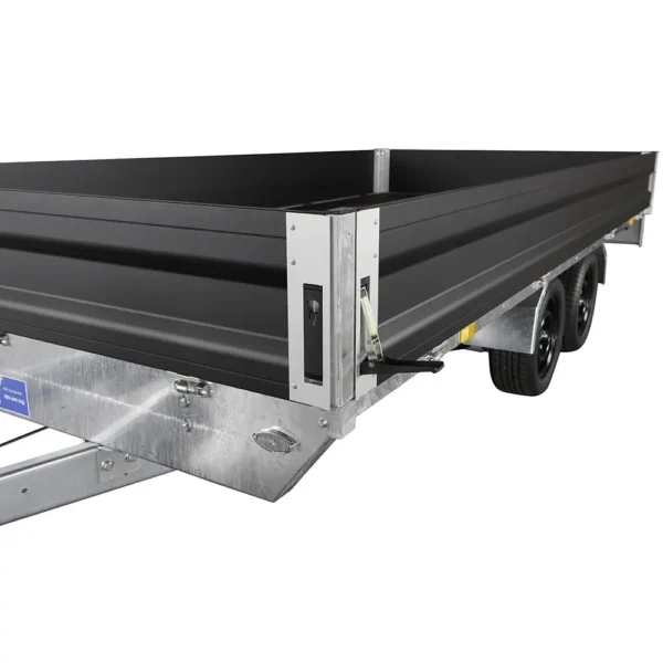 X-Line Flatbed Trailer 3521 X4 4.15×2.05m Black Edition