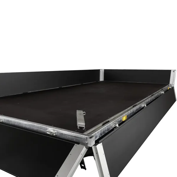 X-Line Flatbed Trailer 3521 X4 4.15×2.05m Black Edition