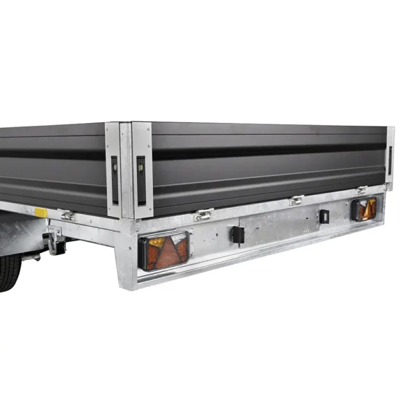 X-Line Flatbed Trailer 3521 X4 4.15×2.05m Black Edition