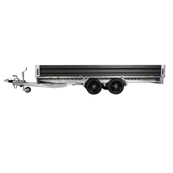 X-Line Flatbed Trailer 3521 X4 4.15×2.05m Black Edition