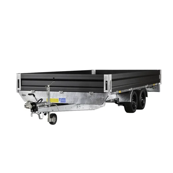 X-Line Flatbed Trailer 3521 X4 4.15×2.05m Black Edition