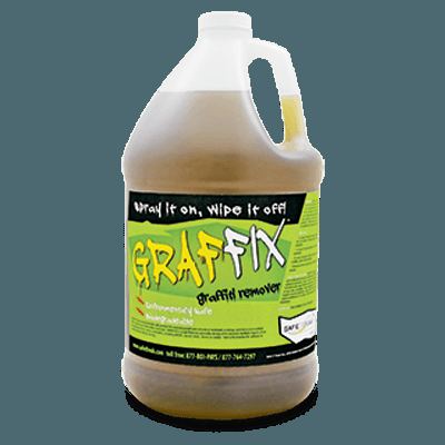 Graffix –  Graffiti Remover for Portable Toilets & Equipment